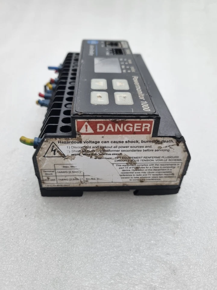 Allen Bradley Powermonitor 1000 1408-EM3A-ENT Ser-A Made In USA For Parts